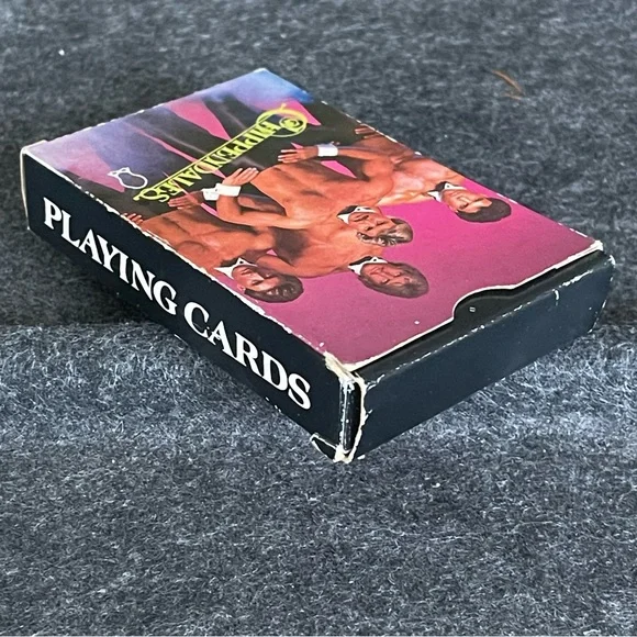 RARE CHIPPENDALE'S PLAYING CARDS, 1984 VINTAGE